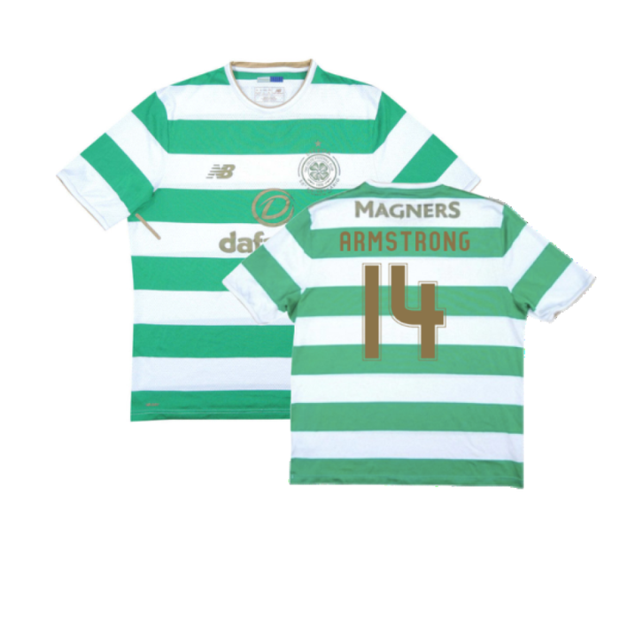 Celtic 2017-18 Home Shirt (Very Good) (Armstrong 14)