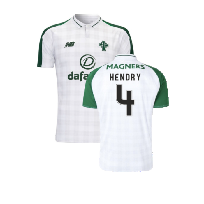 Celtic 2018-19 Away Shirt (s) (Excellent) (Hendry 4)