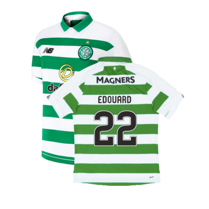 Celtic 2019-20 Home Shirt (Excellent) (Edouard 22)