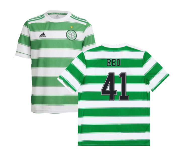 Celtic 2021-22 Home Shirt (Sponsorless) (L) (REO 41) (Good)