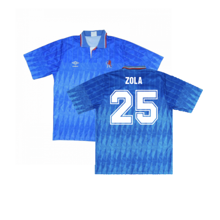 Chelsea 1989-91 Home Shirt (M) (Excellent) (ZOLA 25)