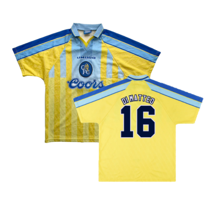 Chelsea 1996-97 Away Shirt (Excellent) (Di Matteo 16)