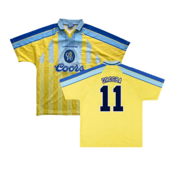 Chelsea 1996-97 Away Shirt (Excellent) (Drogba 11)