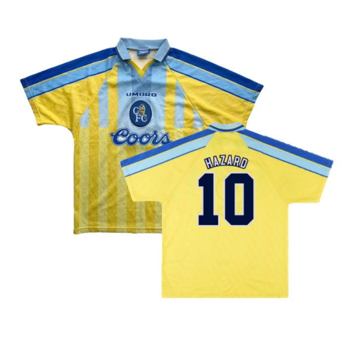 Chelsea 1996-97 Away Shirt (Excellent) (Hazard 10)