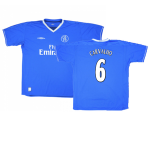 Chelsea 2003-05 Home Shirt (S) (Very Good) (Carvalho 6)_0