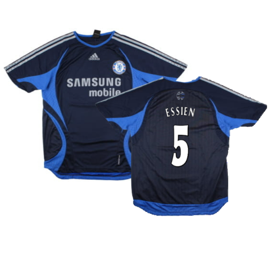 Chelsea 2006-07 Adidas Training Shirt (L) (Essien 5) (Excellent)_0