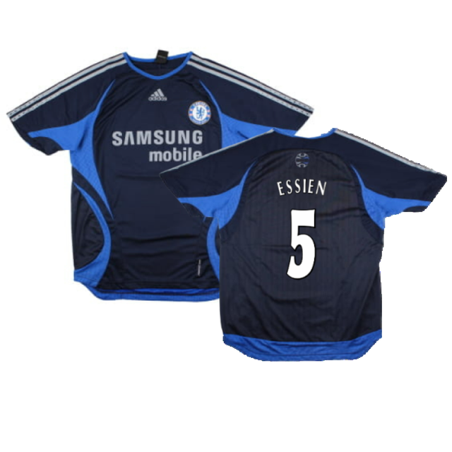Chelsea 2006-07 Adidas Training Shirt (L) (Essien 5) (Excellent)_0