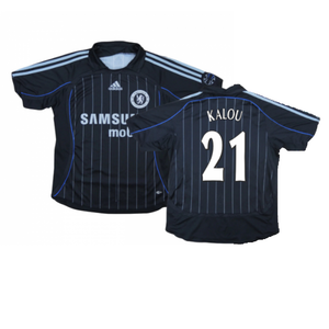 Chelsea 2006-07 Third Shirt (XL) (Very Good) (Kalou 21)_0