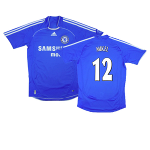 Chelsea 2006-08 Home Shirt (M) (Very Good) (Mikel 12)_0