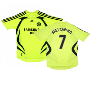 Chelsea 2007-08 Away Shirt (XXL) (Very Good) (Shevchenko 7)_0