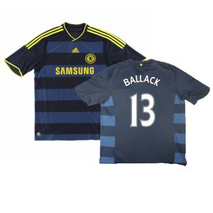 Chelsea 2009-10 Away Shirt (L) (Excellent) (Ballack 13)_0