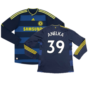 Chelsea 2009-10 Long Sleeve Away Shirt (Excellent) (Anelka 39)_0