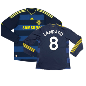 Chelsea 2009-10 Long Sleeve Away Shirt (Excellent) (Lampard 8)_0