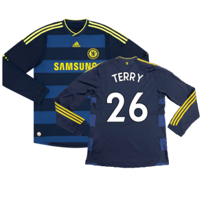 Chelsea 2009-10 Long Sleeve Away Shirt (Excellent) (Terry 26)_0