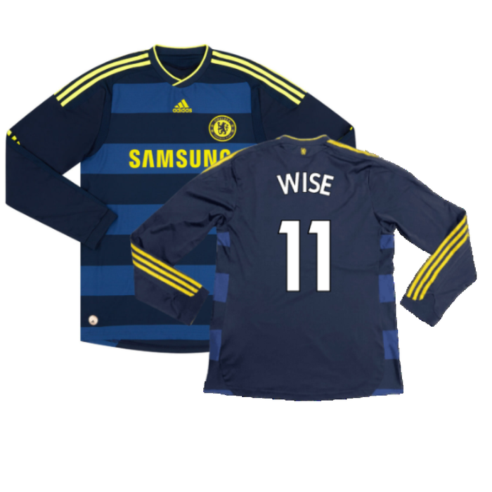 Chelsea 2009-10 Long Sleeve Away Shirt (Excellent) (Wise 11)