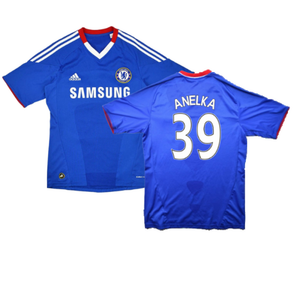 Chelsea 2010-11 Home Shirt (Excellent) (Anelka 39)_0