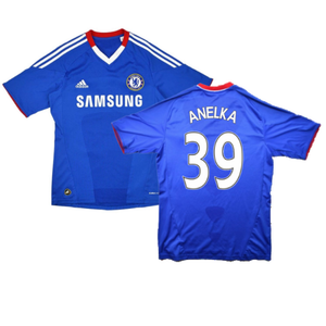 Chelsea 2010-2011 Home Shirt (XL) (Good) (Anelka 39)_0