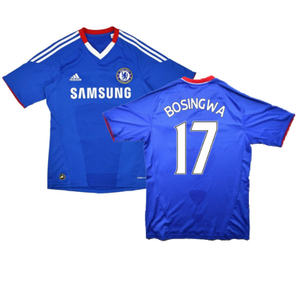 Chelsea 2010-2011 Home Shirt (XL) (Good) (Bosingwa 17)_0