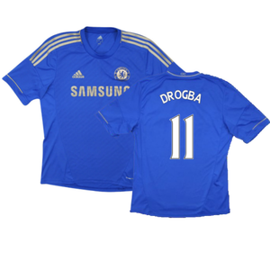 Chelsea 2012-13 Home Shirt (S) (Very Good) (Drogba 11)_0