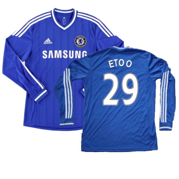 Chelsea 2013-14 Long Sleeve Home Shirt (S) (Excellent) (Eto O 29)