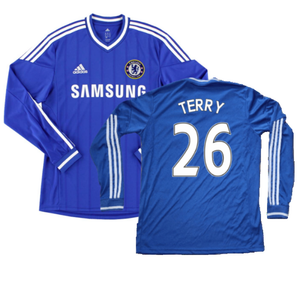 Chelsea 2013-14 Long Sleeve Home Shirt (S) (Excellent) (Terry 26)_0