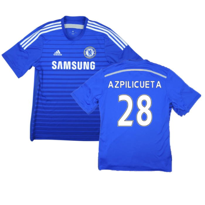 Chelsea 2014-15 Home Shirt (XL) (Azpilicueta 28) (Good)