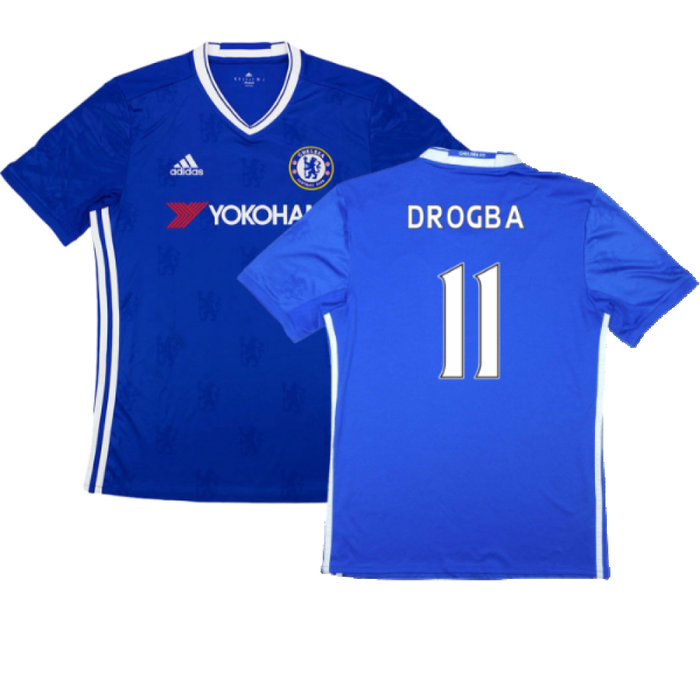 Chelsea 2016-17 Home Shirt (S) (Mint) (DROGBA 11)