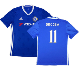 Chelsea 2016-17 Home Shirt (XL) (Mint) (DROGBA 11)_0