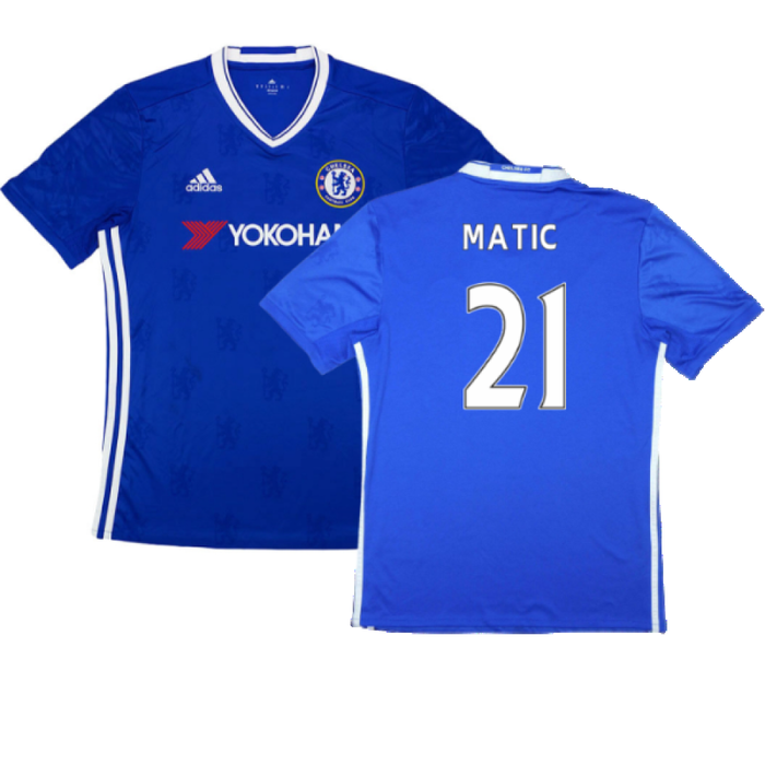 Chelsea 2016-17 Home Shirt (S) (Mint) (Matic 21)