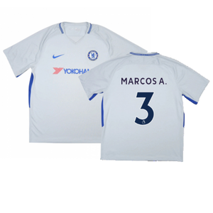 Chelsea 2017-18 Away Shirt (Very Good) (Marcos A. 3)_0