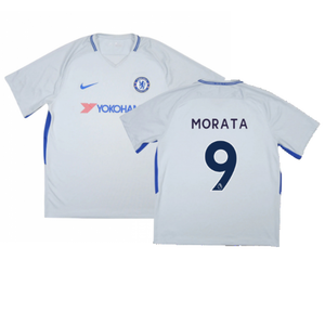 Chelsea 2017-18 Away Shirt (Very Good) (Morata 9)_0