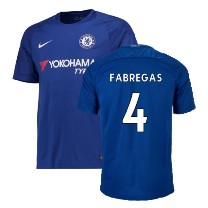 Chelsea 2017-18 Home Shirt (M) (BNWT) (Fabregas 4)