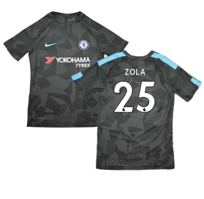 Chelsea 2017-18 Third Shirt (S) (Excellent) (Zola 25)