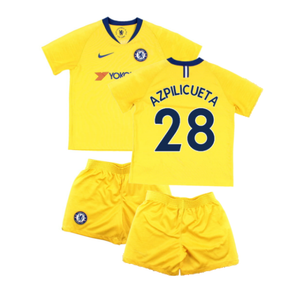 Chelsea 2018-19 Away Mini Kit (4-5y) (Azpilicueta 28) (Very Good)_0