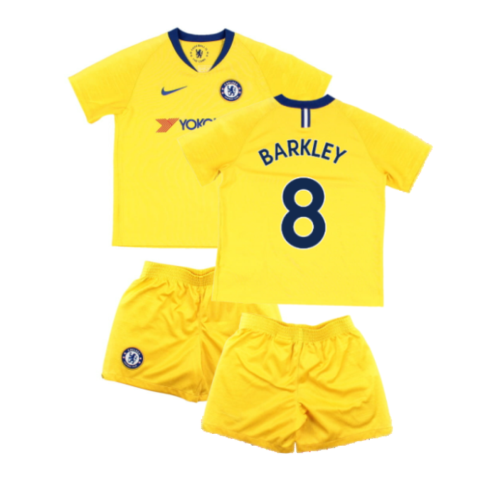 Chelsea 2018-19 Away Mini Kit (4-5y) (Barkley 8) (Very Good)