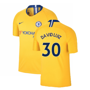 Chelsea 2018-19 Away Shirt (Very Good) (David Luiz 30)_0