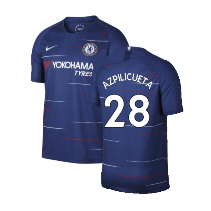 Chelsea 2018-19 Home Shirt (XL) (BNWT) (Azpilicueta 28)