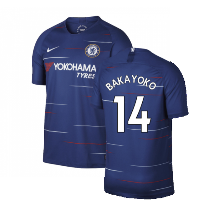 Chelsea 2018-19 Home Shirt (S) (Mint) (Bakayoko 14)