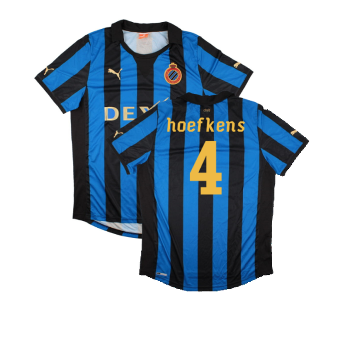 Club Brugge 2011-12 Home Shirt (XL) (Excellent) (Hoefkens 4)