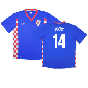 Croatia 2008-10 Away Shirt (XXL) (Excellent) (Modric 14)_0