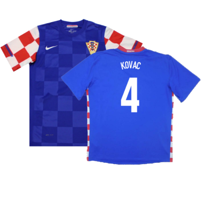 Croatia 2008-2010 Away Shirt (Excellent) (Kovac 4)