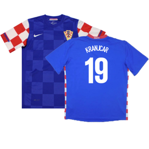 Croatia 2008-2010 Away Shirt (Excellent) (Kranjcar 19)_0