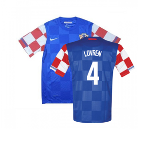 Croatia 2010-12 Away Shirt (Excellent) (Lovren 4)_0