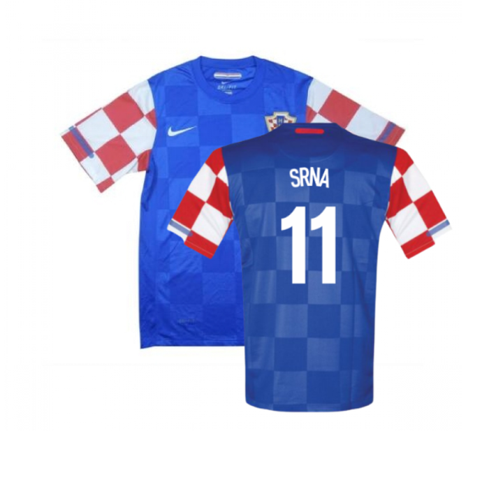 Croatia 2010-12 Away Shirt (Excellent) (Srna 11)