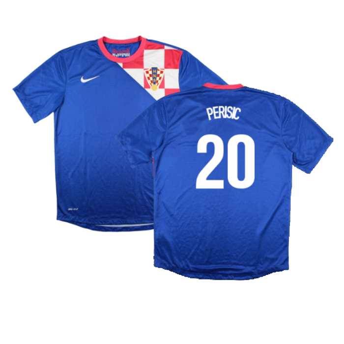 Croatia 2012-14 Away Shirt (S) (Very Good) (Perisic 20)