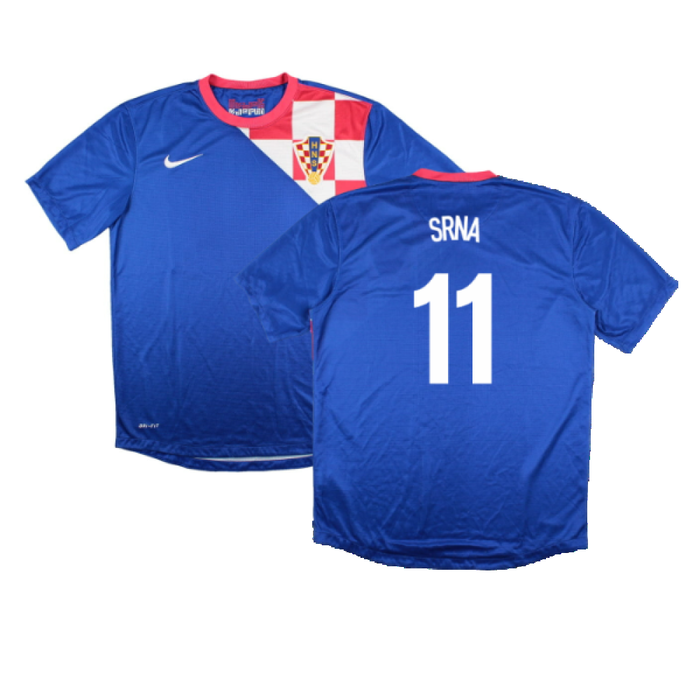 Croatia 2012-14 Away Shirt (S) (Very Good) (Srna 11)