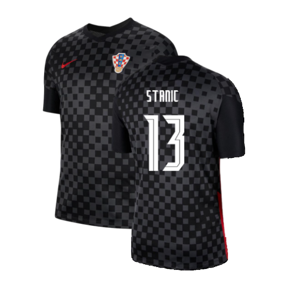 Croatia 2020-21 Away Shirt (S) (STANIC 13) (Excellent)_0