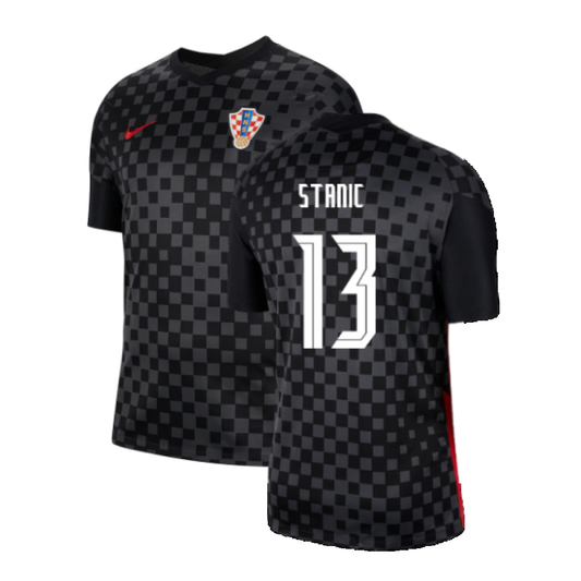 Croatia 2020-21 Away Shirt (S) (STANIC 13) (Excellent)_0