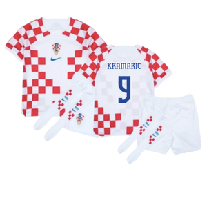 Croatia 2022-2023 Home Mini Kit (6-7y) (BNWT) (Kramaric 9)_0