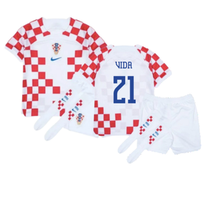 Croatia 2022-2023 Home Mini Kit (6-7y) (BNWT) (Vida 21)_0